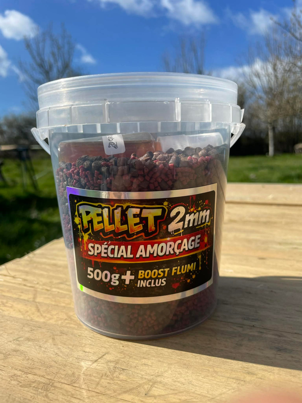 Pellet 2 et 4 mm + booster