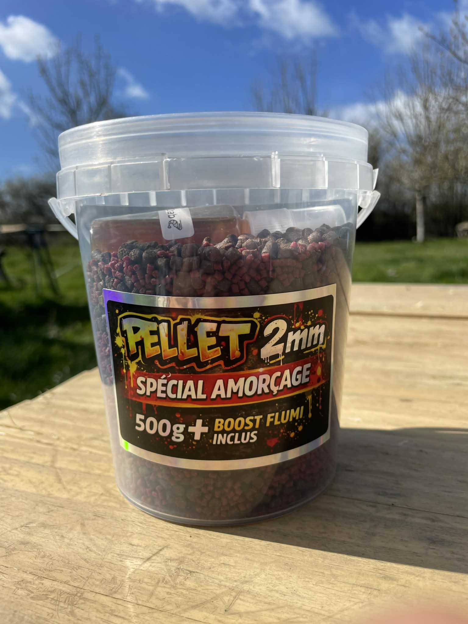 Pellet 2 et 4 mm + booster